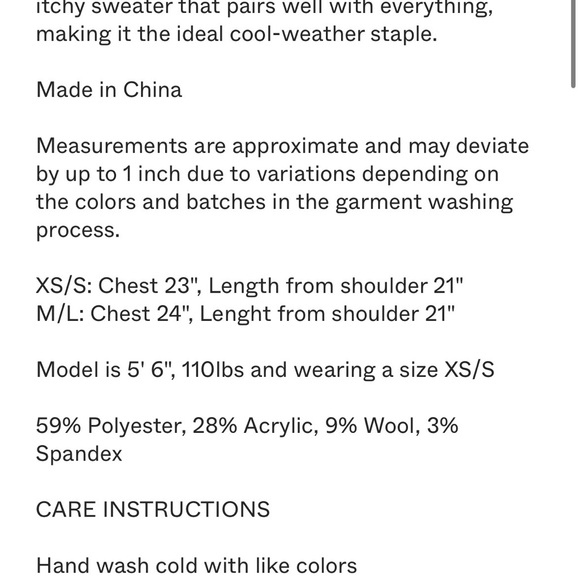 Le Bon Shoppe Louie Zip Jacket Cardigan Smoke Color M/L - Picture 5 of 9